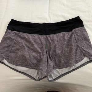 Lululemon Speed Up Short Gray Size 12